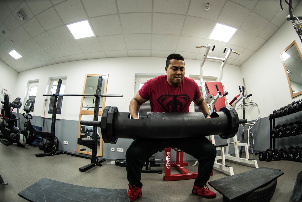 86 CES NCO stays Strongman ready