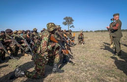 NCO development tops Sgt. Maj. Thresher’s Kenya, Djibouti trip goals