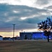 Sunset at Fort McCoy's cantonment area