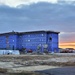 Sunset at Fort McCoy's cantonment area