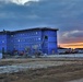 Sunset at Fort McCoy's cantonment area