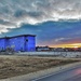 Sunset at Fort McCoy's cantonment area