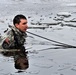 Cold-Weather Operations Course students fight chill factor for cold-water immersion training at Fort McCoy