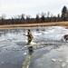 Cold-Weather Operations Course students fight chill factor for cold-water immersion training at Fort McCoy