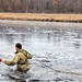 Cold-Weather Operations Course students fight chill factor for cold-water immersion training at Fort McCoy