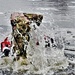 Cold-Weather Operations Course students fight chill factor for cold-water immersion training at Fort McCoy