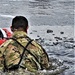 Cold-Weather Operations Course students fight chill factor for cold-water immersion training at Fort McCoy