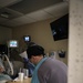 Nurses and techs from UAMTF-531 help with patient care at Marshfield Medical Center in Eau Claire, Wisconsin