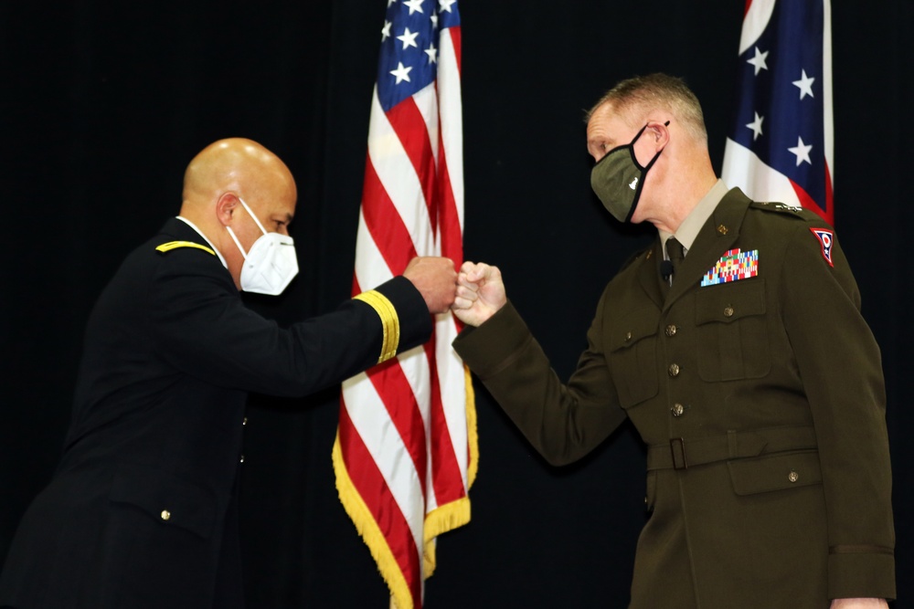 Newly promoted Ohio National Guard major general also serves as U.S. congressman