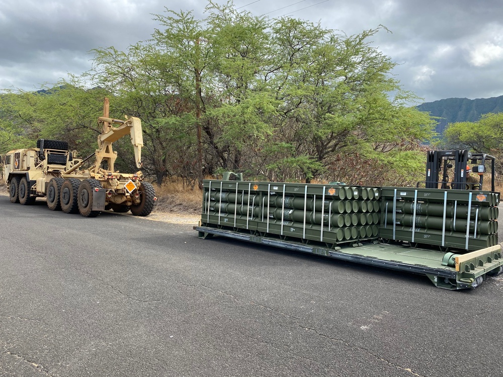 402nd Army Field Support Brigade coordinates ammunition resupply for Hawaii and Alaska