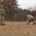 Cold-Weather Operations Course students practice building Arctic tent