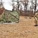 Cold-Weather Operations Course students practice building Arctic tent