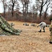 Cold-Weather Operations Course students practice building Arctic tent