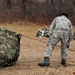 Cold-Weather Operations Course students practice building Arctic tent