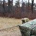 Cold-Weather Operations Course students practice building Arctic tent