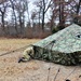 Cold-Weather Operations Course students practice building Arctic tent