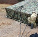 Cold-Weather Operations Course students practice building Arctic tent