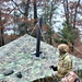 Cold-Weather Operations Course students practice building Arctic tent