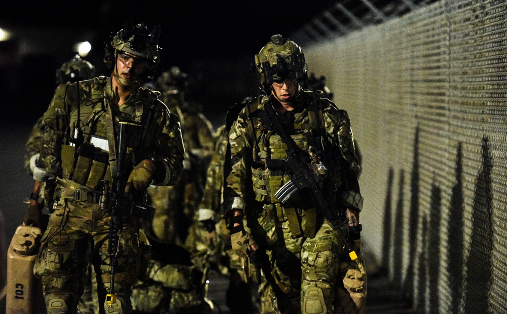 25th Air Support Operations Squadron conducts field training with the 535th Airlift Squadron