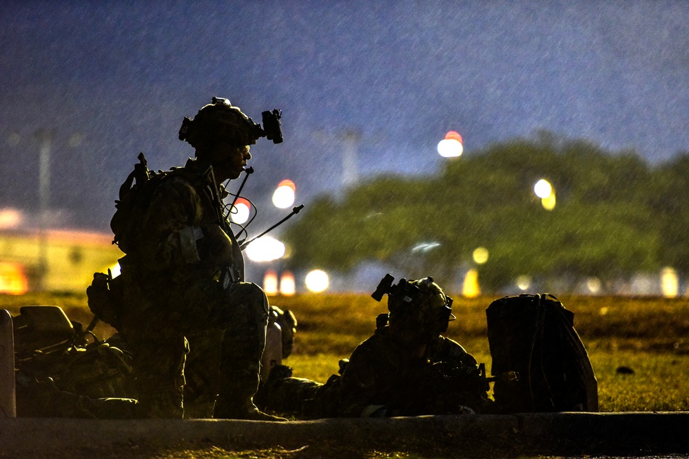 25th Air Support Operations Squadron conducts field training with the 535th Airlift Squadron