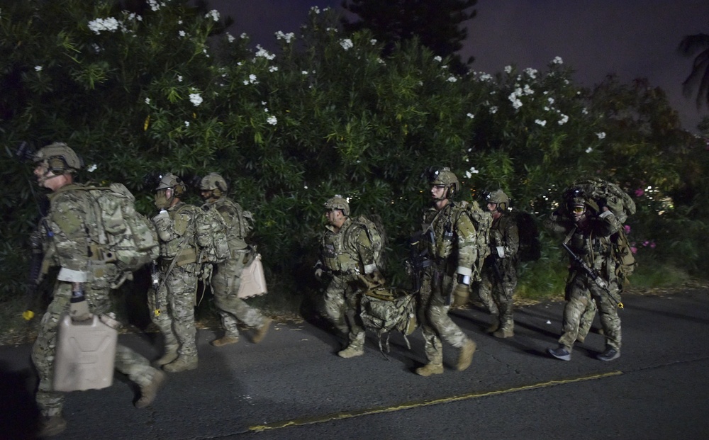 25th Air Support Operations Squadron conducts field training with the 535th Airlift Squadron