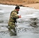 Soldiers participate in cold-water immersion event during CWOC training at Fort McCoy