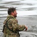 Soldiers participate in cold-water immersion event during CWOC training at Fort McCoy
