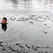 Soldiers participate in cold-water immersion event during CWOC training at Fort McCoy