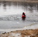 Soldiers participate in cold-water immersion event during CWOC training at Fort McCoy