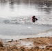 Soldiers participate in cold-water immersion event during CWOC training at Fort McCoy