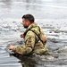 Soldiers participate in cold-water immersion event during CWOC training at Fort McCoy