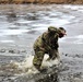 Soldiers participate in cold-water immersion event during CWOC training at Fort McCoy