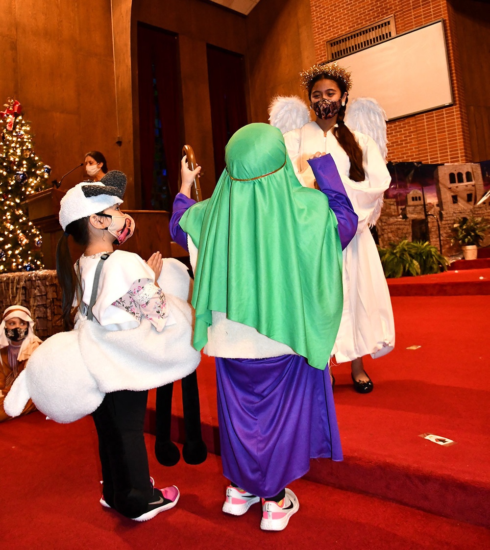 Main Post Chapel children perform Christmas pageant