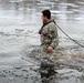 Soldiers participate in cold-water immersion event during CWOC training at Fort McCoy