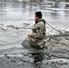 Soldiers participate in cold-water immersion event during CWOC training at Fort McCoy