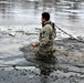 Soldiers participate in cold-water immersion event during CWOC training at Fort McCoy
