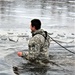 Soldiers participate in cold-water immersion event during CWOC training at Fort McCoy