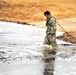 Soldiers participate in cold-water immersion event during CWOC training at Fort McCoy