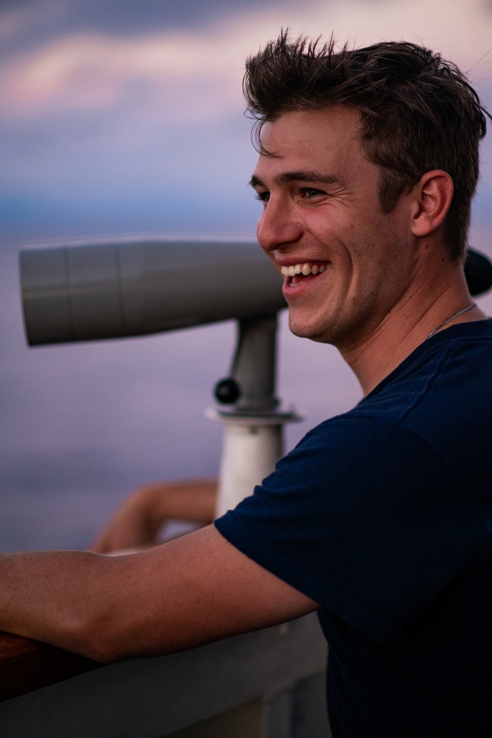 USCGC Waesche transits the Pacific Ocean