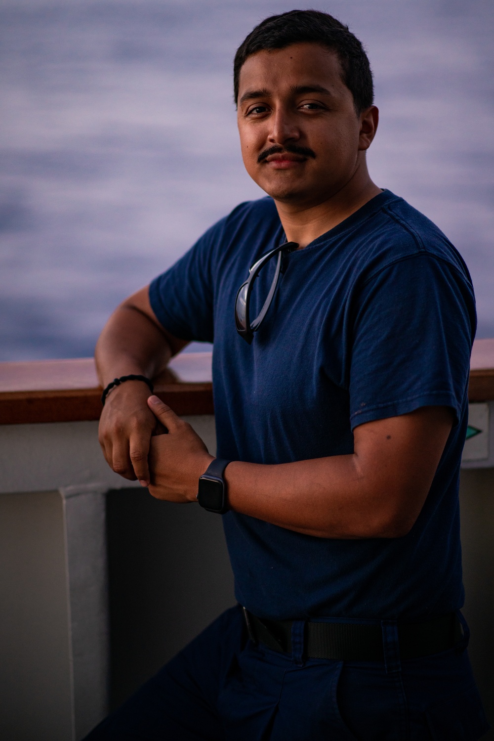 USCGC Waesche transits the Pacific Ocean