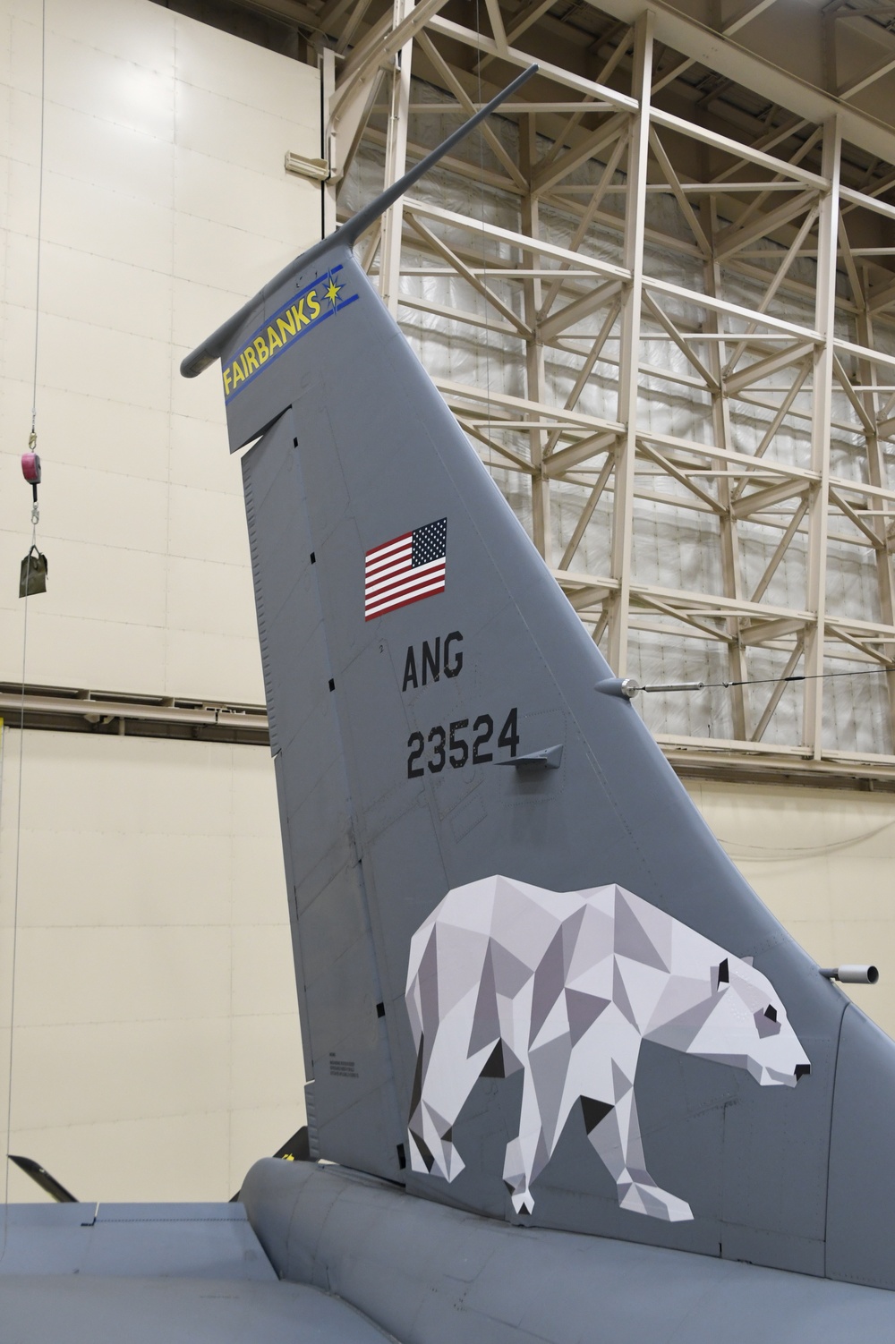 Alaska Air National Guard 168th Wing dedicates KC-135 flagship in honor of Fairbanks community