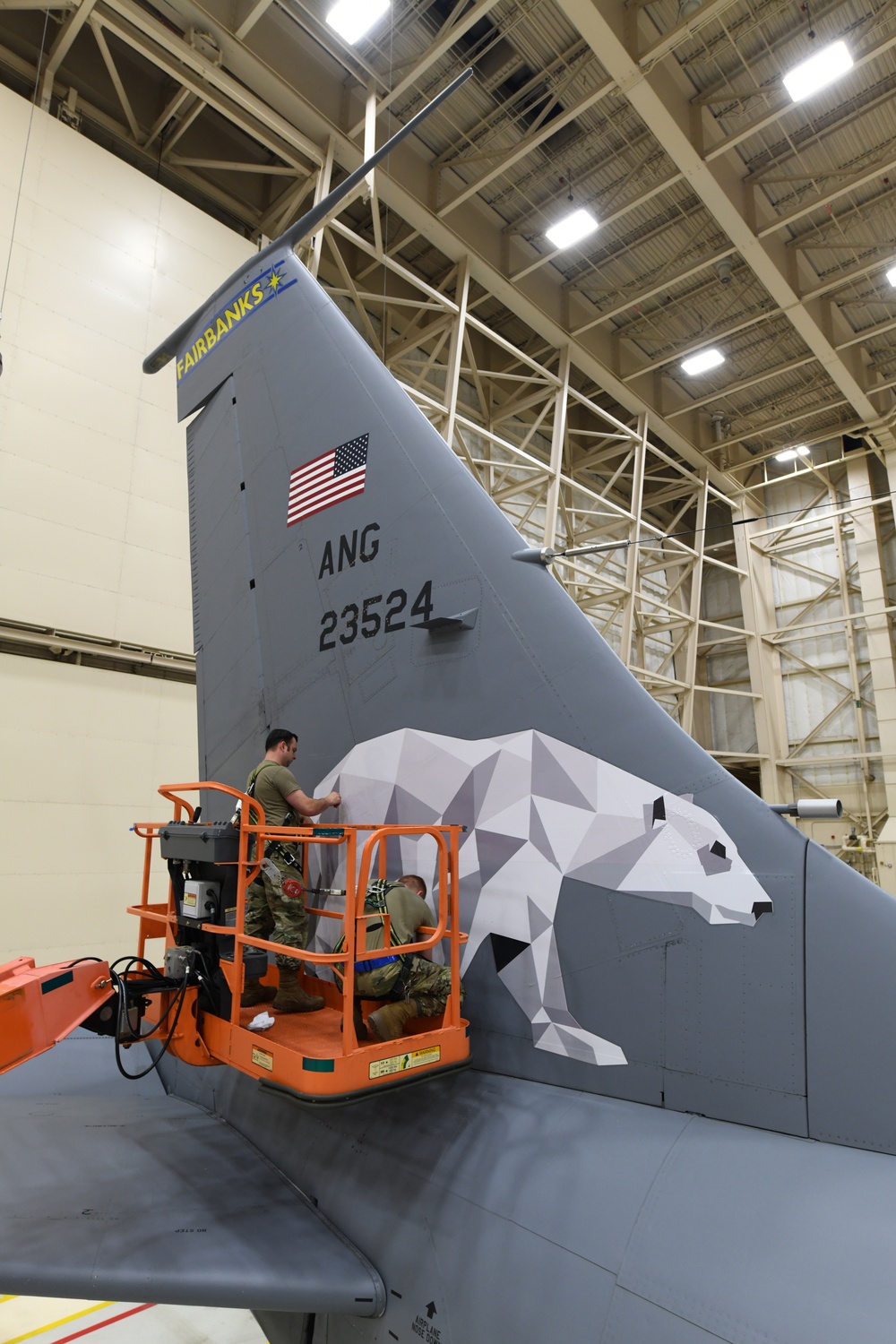 Alaska Air National Guard 168th Wing dedicates KC-135 flagship in honor of Fairbanks community