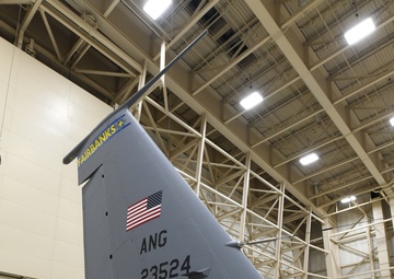 Alaska Air National Guard 168th Wing dedicates KC-135 flagship in honor of Fairbanks community
