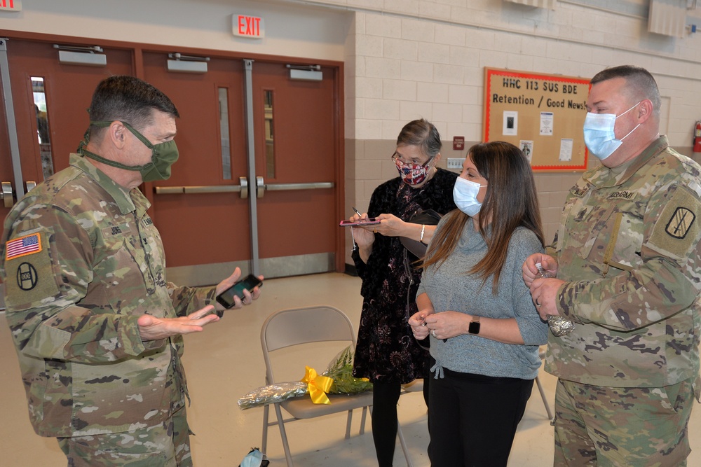 NC Guard 113th Sustainment Brigade Change of Responsibility Ceremony