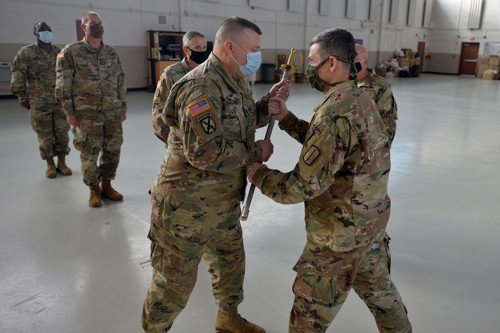 NC Guard 113th Sustainment Brigade Change of Responsibility Ceremony