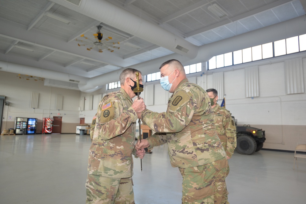 NC Guard 113th Sustainment Brigade Change of Responsibility Ceremony