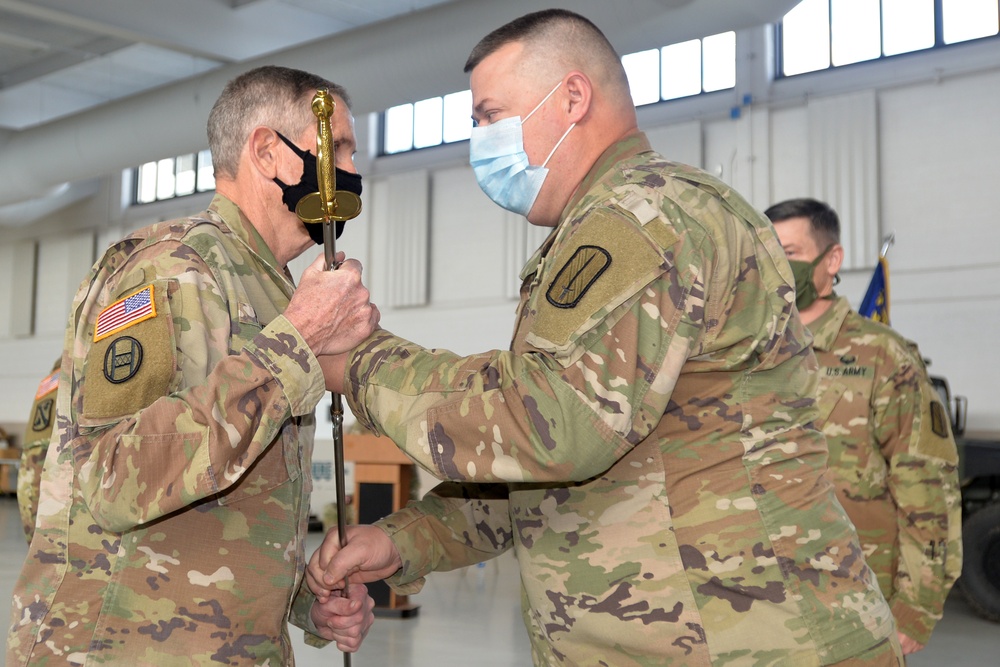 NC Guard 113th Sustainment Brigade Change of Responsibility Ceremony