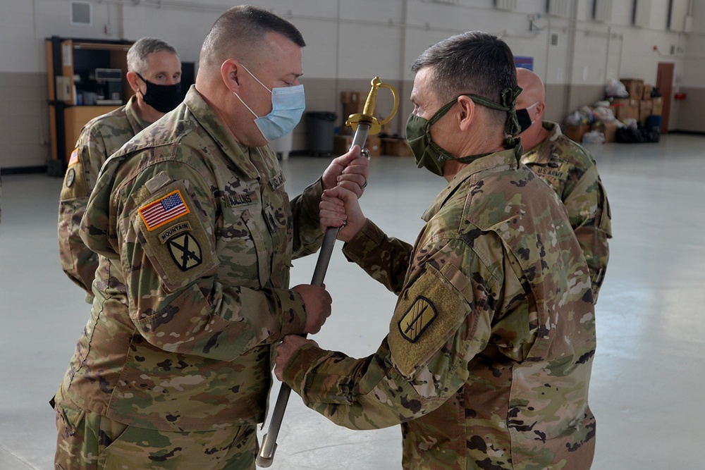 NC Guard 113th Sustainment Brigade Change of Responsibility Ceremony