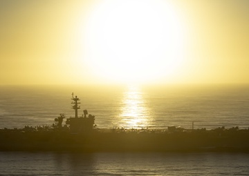 Theodore Roosevelt Strike Group Completes SUSTEX, Deploys