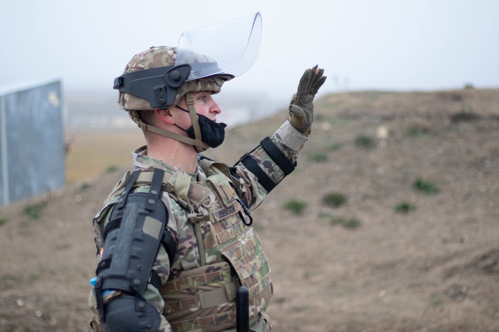 U.S. and Ukrainian troops conduct freedom of maneuver training